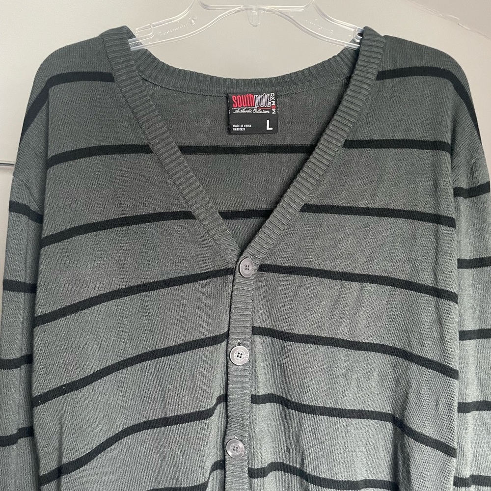 Grey cardigan